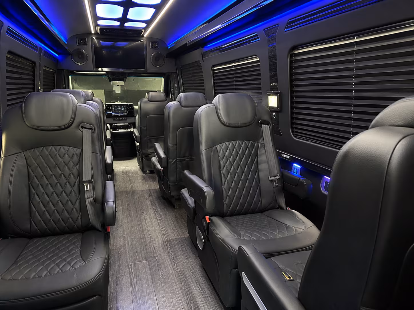 Little Rock Airport Shuttle & Transportation party bus exterior