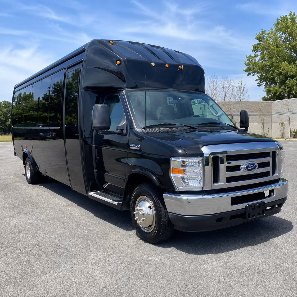 Little Rock Bachelor & Bachelorette Transportation party bus exterior