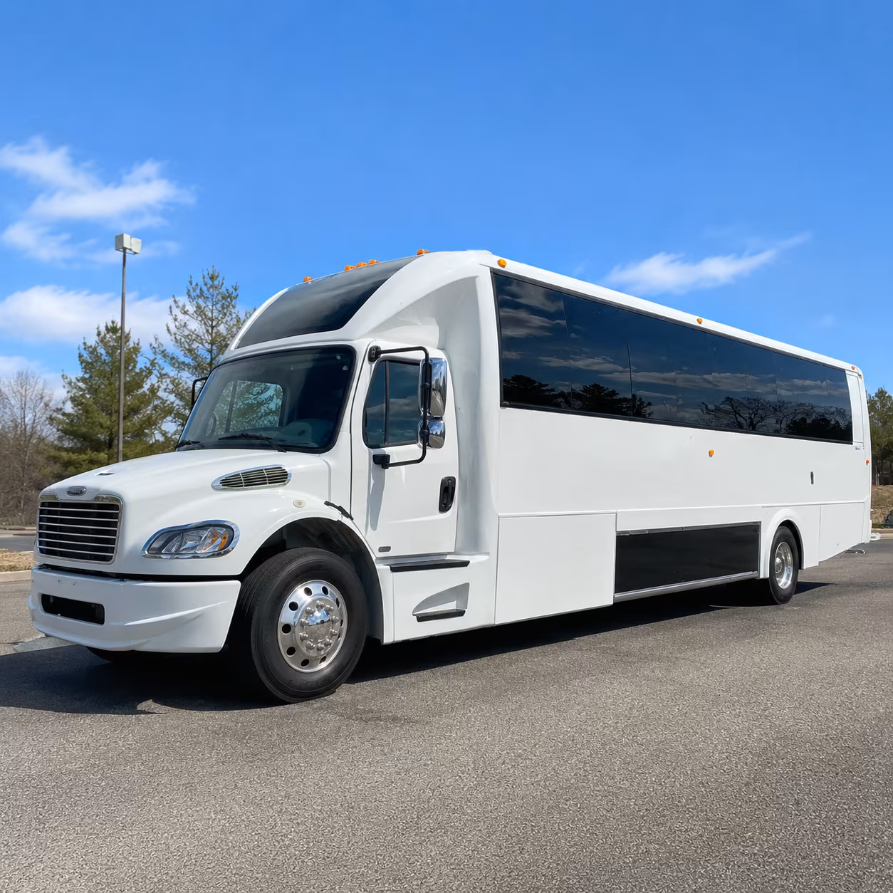 Little Rock Bachelor & Bachelorette Transportation party bus exterior