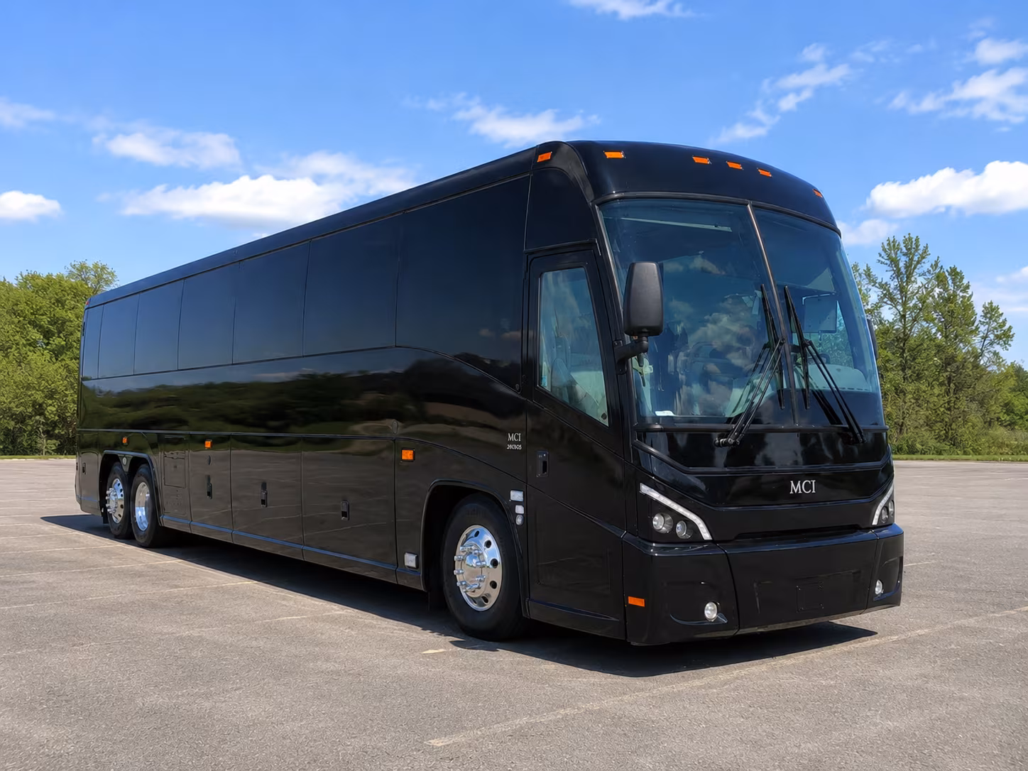 Little Rock Corporate Transportation party bus exterior