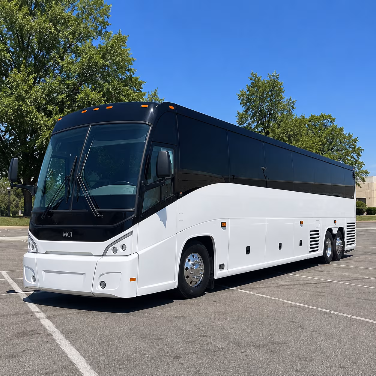 Little Rock Corporate Transportation party bus exterior