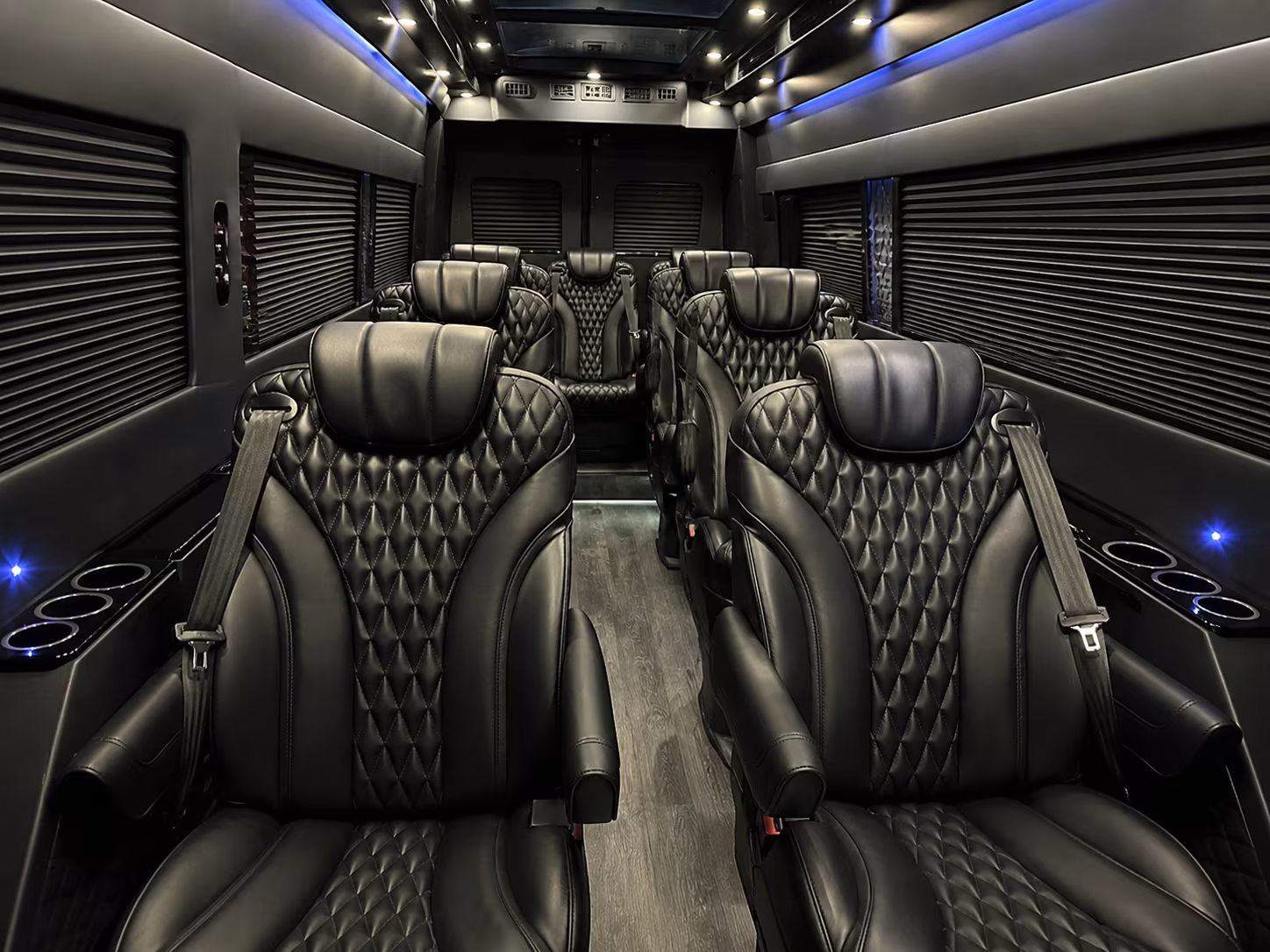 Little Rock Corporate Transportation party bus exterior