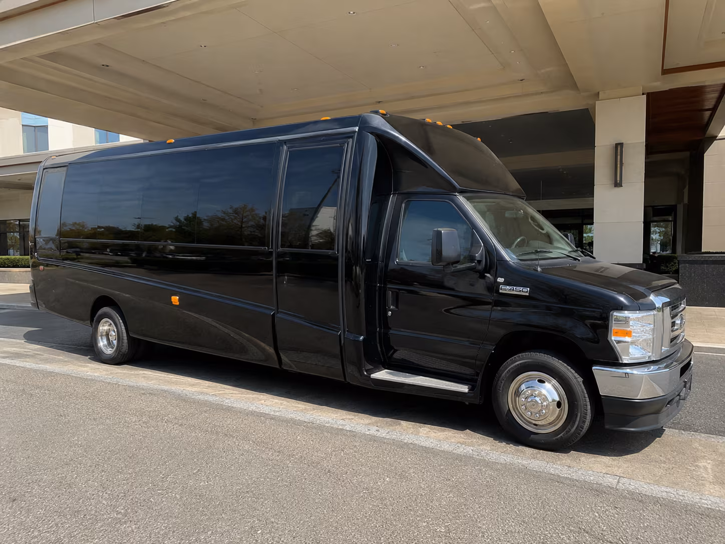 Little Rock Prom & Homecoming Transportation party bus exterior