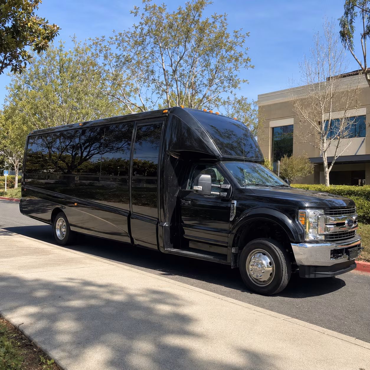 Little Rock Prom & Homecoming Transportation party bus interior