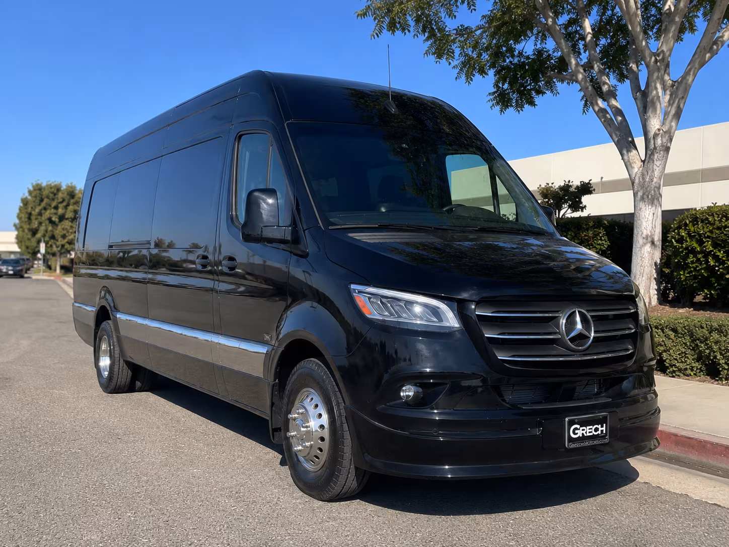 Little Rock School Event Transportation party bus exterior