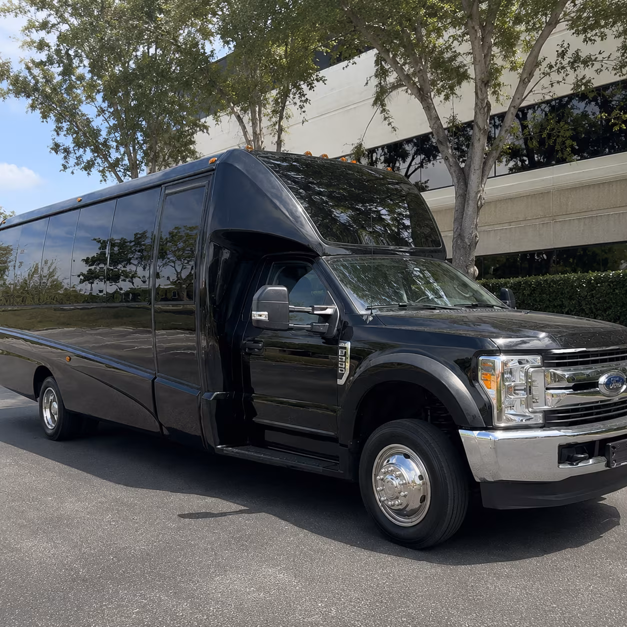 Little Rock Sporting Event Transportation party bus interior