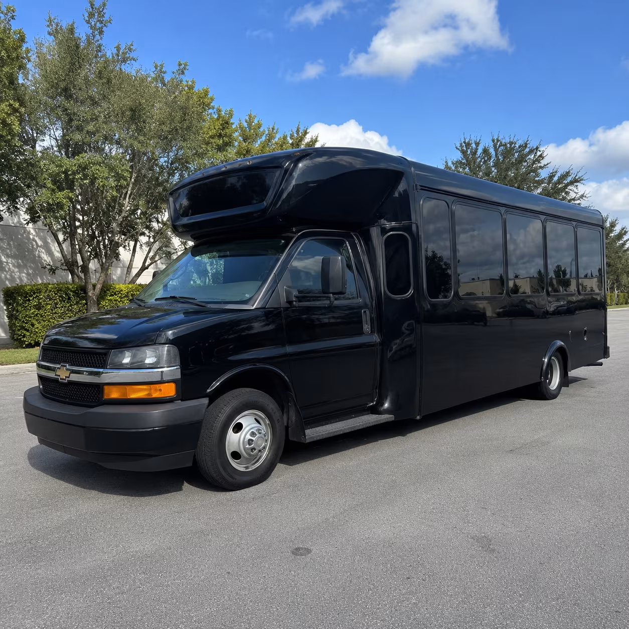 Little Rock Wedding Transportation onboard seating